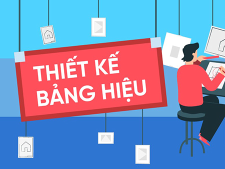 Thiết kế bảng hiệu quảng cáo